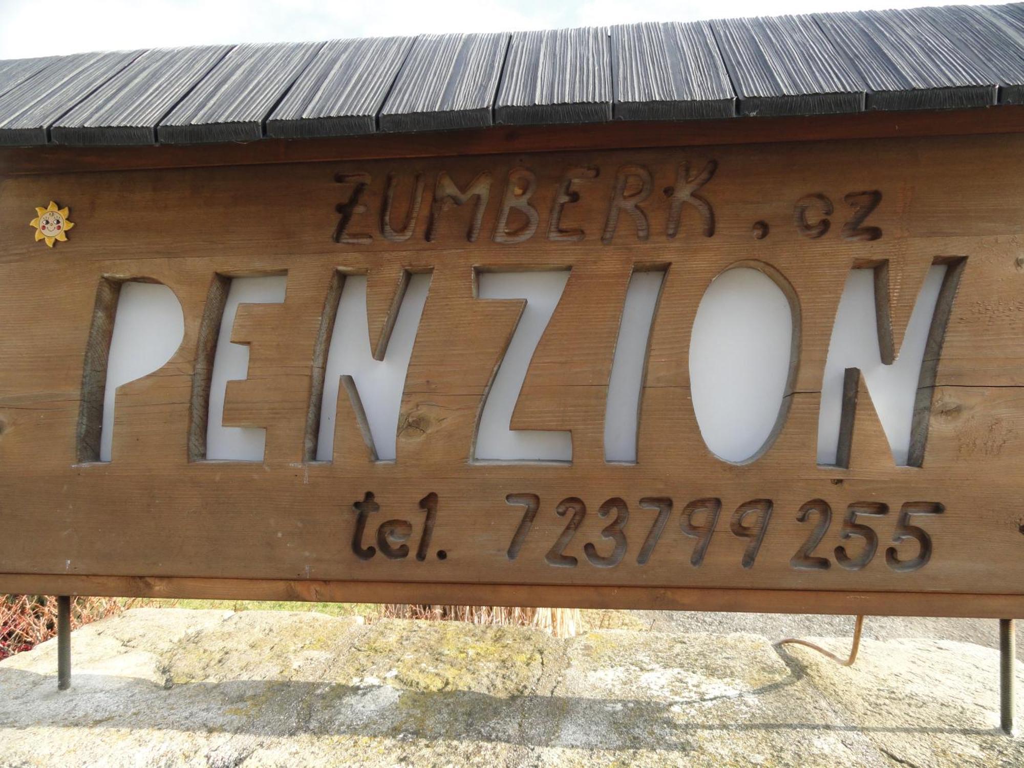 Penzion Žumberk Nové Hrady Exterior foto