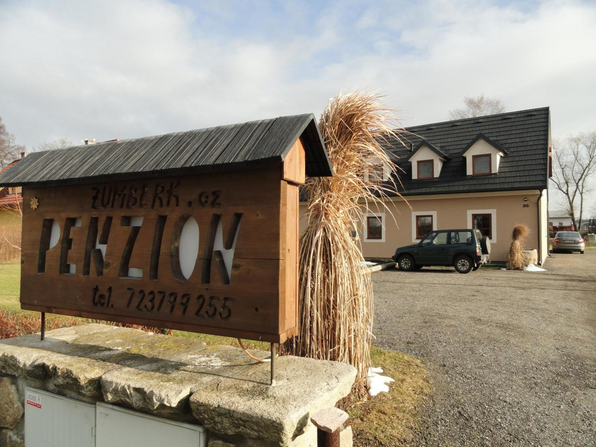 Penzion Žumberk Nové Hrady Exterior foto